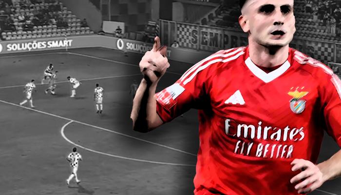 Kerem Aktürkoğlu'nun Benfica şovu devam ediyor! Rakip takımların birbiri ardına top sürmesini ve gol atmasını sağladı. Avrupa'dan futbol!