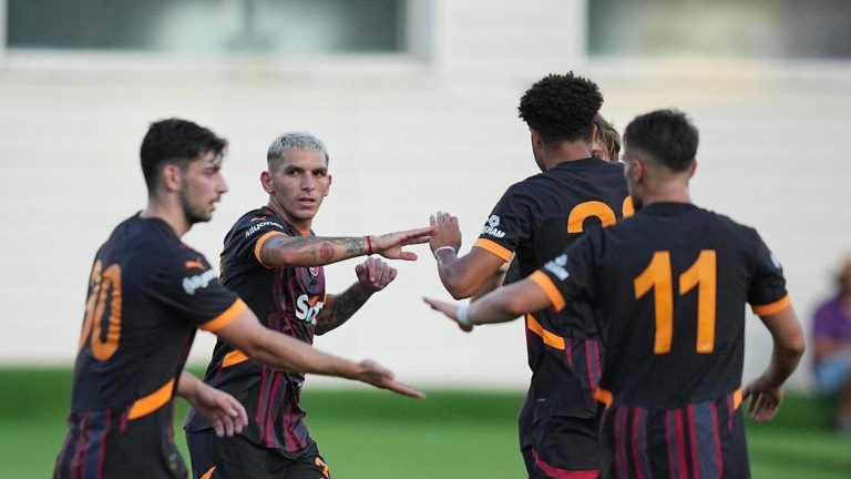 Galatasaray hazırlık maçında gol atıldı!