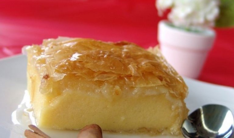 Lezzetli ve pratik Yunan tatlısı: Galaktoboureko tarifi – Son Dakika Gurme Haberleri