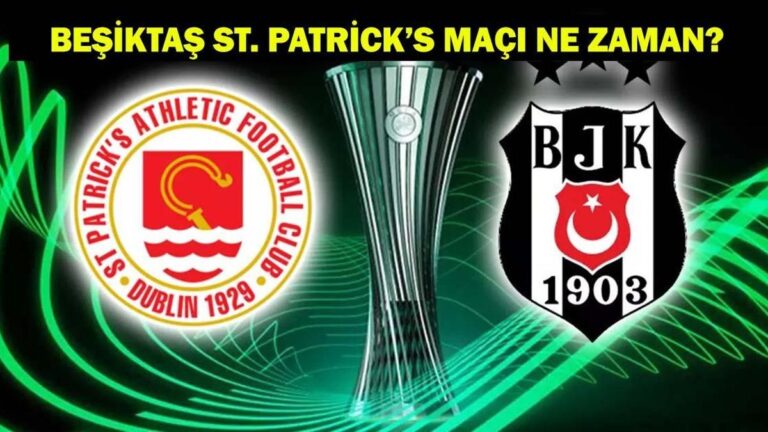 BESIKTAS St. Patrick'in maçı ne zaman, ne zaman, hangi kanalda? Beşiktas konferansın lig turu için sahada!