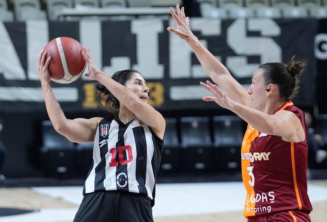 Kadınlar Basketbol Ligi'nde Galatasaray Çağdaş Faktoring, Beşiktaş BOA'yı deplasmanda mağlup etti... 2