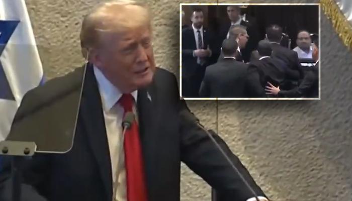 En son haberler | Zaten İsrail parlamentosundan ihraç edildi! Donald Trump'ı protesto eden kongre üyesi bakın kimdi?